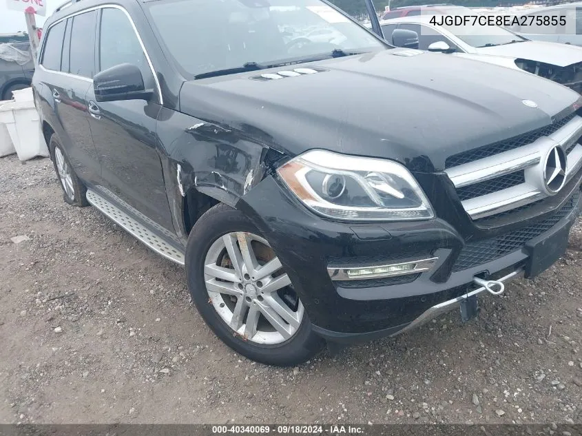 4JGDF7CE8EA275855 2014 Mercedes-Benz Gl 450 4Matic