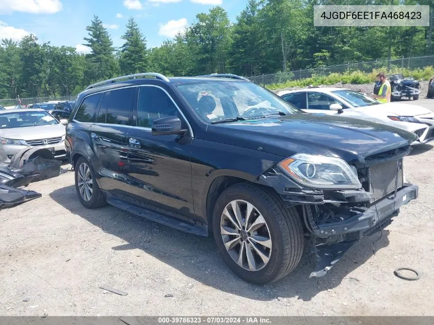 2015 Mercedes-Benz Gl 450 4Matic VIN: 4JGDF6EE1FA468423 Lot: 39786323