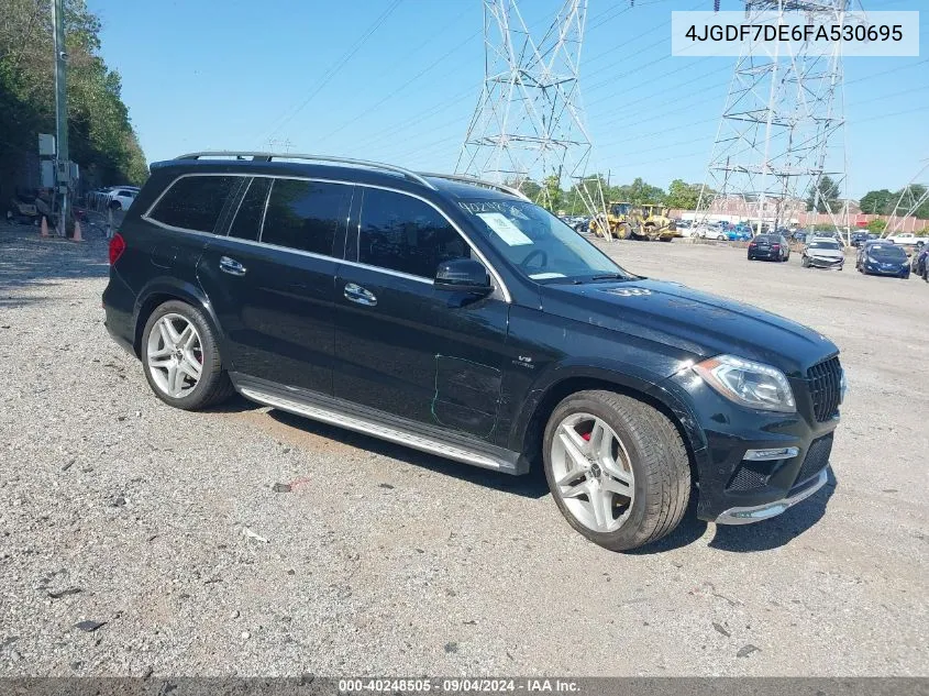 2015 Mercedes-Benz Gl 550 4Matic VIN: 4JGDF7DE6FA530695 Lot: 40248505