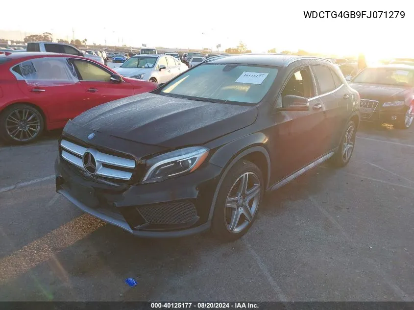 2015 Mercedes-Benz Gla 250 250 4Matic VIN: WDCTG4GB9FJ071279 Lot: 40125177