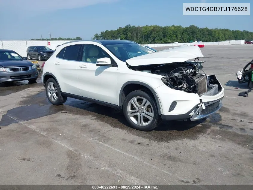 2015 Mercedes-Benz Gla 250 4Matic VIN: WDCTG4GB7FJ176628 Lot: 40222693