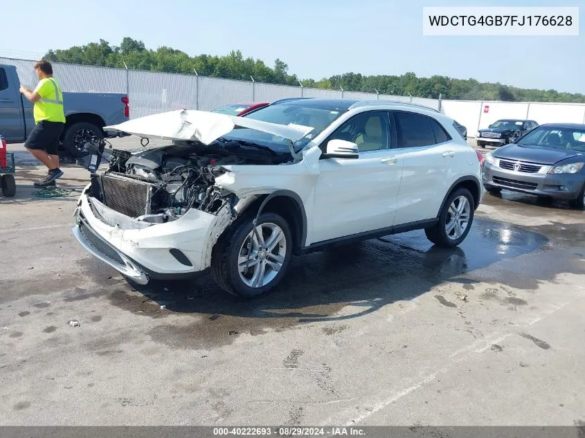 2015 Mercedes-Benz Gla 250 4Matic VIN: WDCTG4GB7FJ176628 Lot: 40222693