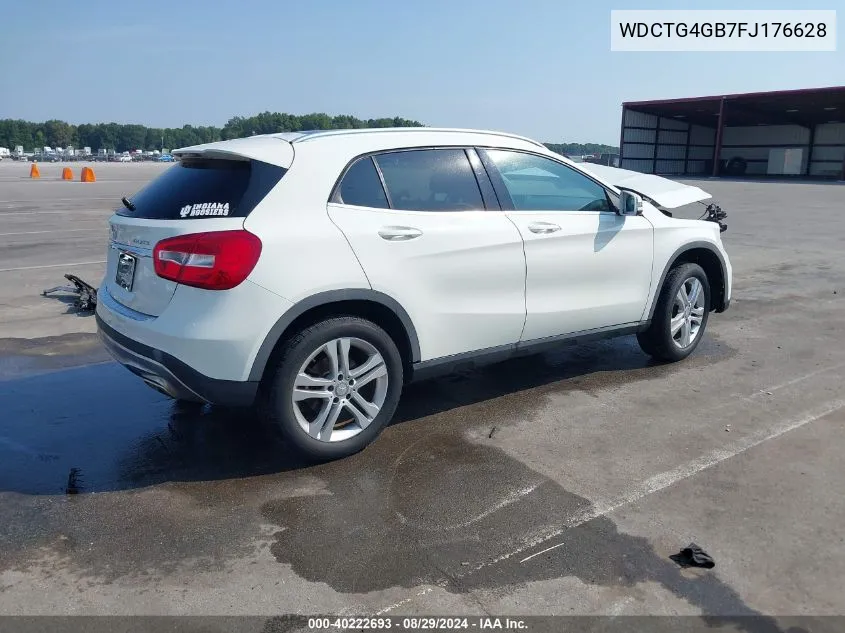 2015 Mercedes-Benz Gla 250 4Matic VIN: WDCTG4GB7FJ176628 Lot: 40222693