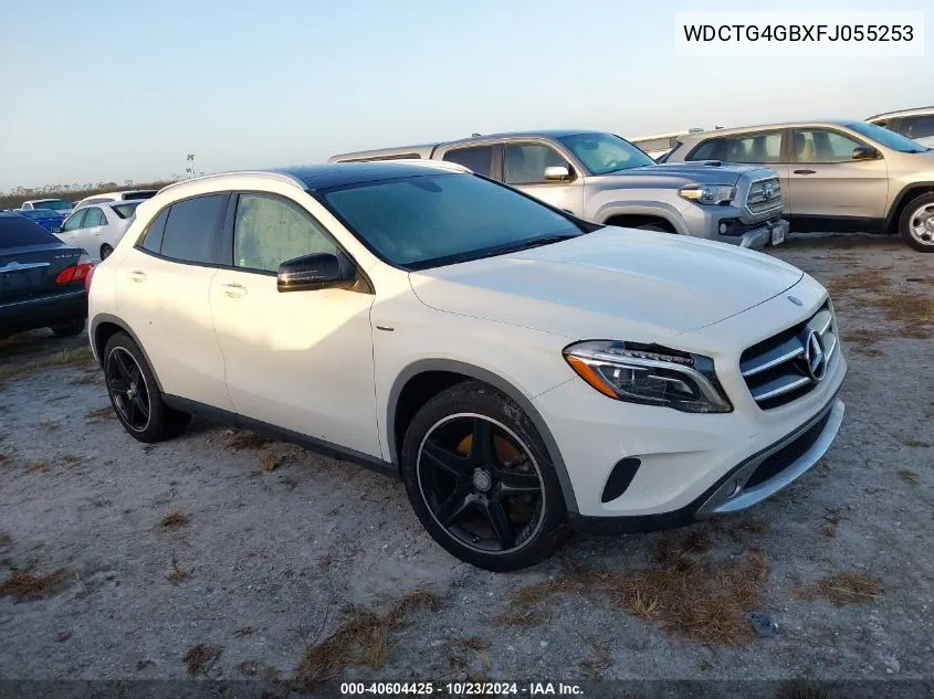 WDCTG4GBXFJ055253 2015 Mercedes-Benz Gla 250 4Matic