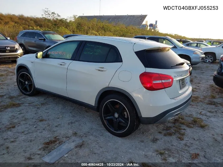 WDCTG4GBXFJ055253 2015 Mercedes-Benz Gla 250 4Matic