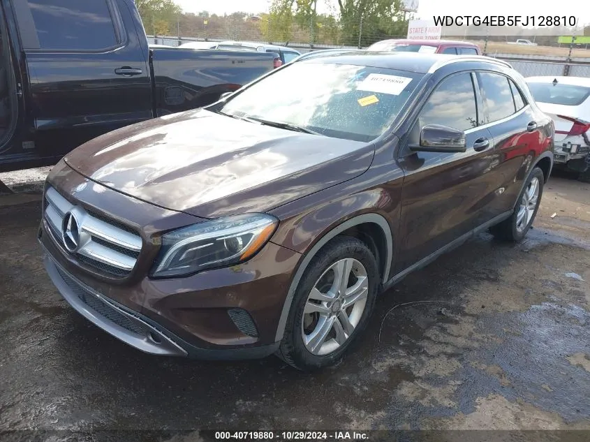 2015 Mercedes-Benz Gla 250 VIN: WDCTG4EB5FJ128810 Lot: 40719880