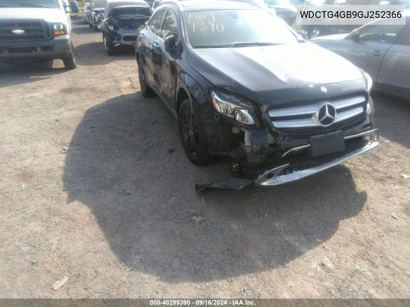 WDCTG4GB9GJ252366 2016 Mercedes-Benz Gla 250 4Matic