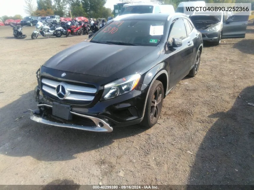 WDCTG4GB9GJ252366 2016 Mercedes-Benz Gla 250 4Matic