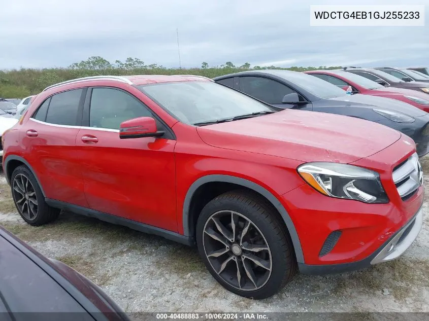 2016 Mercedes-Benz Gla 250 VIN: WDCTG4EB1GJ255233 Lot: 40488883