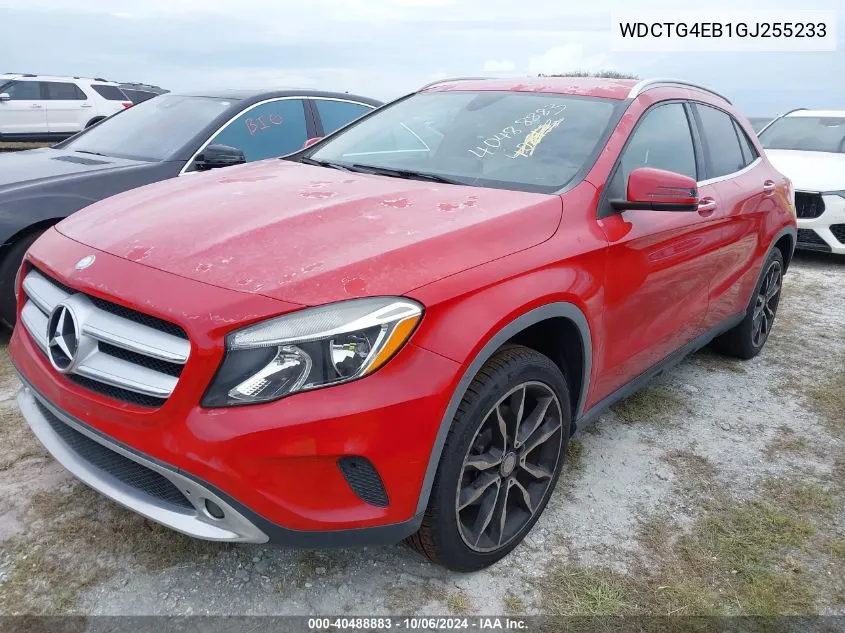 2016 Mercedes-Benz Gla 250 VIN: WDCTG4EB1GJ255233 Lot: 40488883