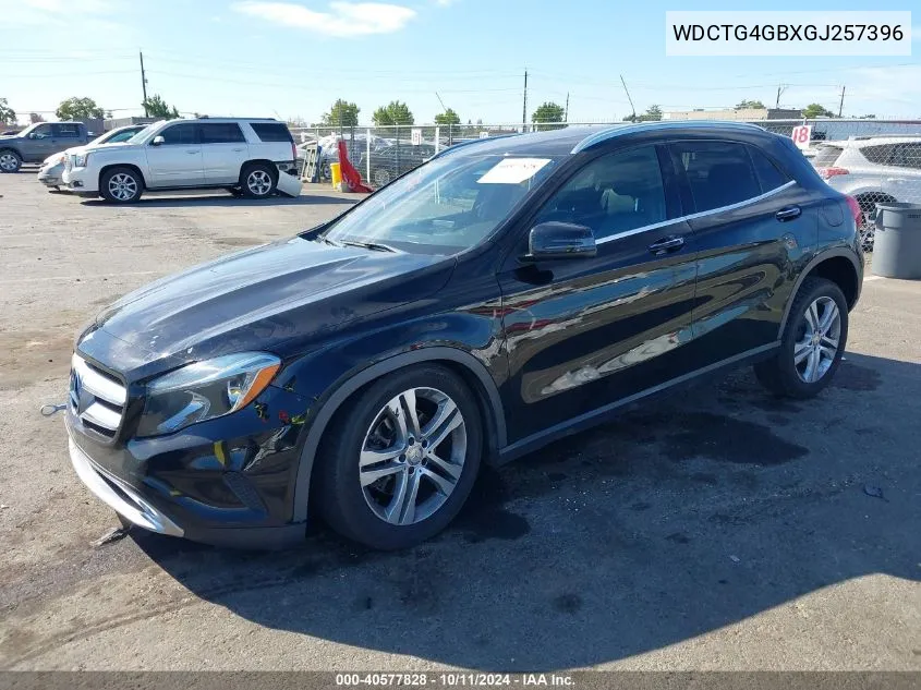 2016 Mercedes-Benz Gla 250 4Matic VIN: WDCTG4GBXGJ257396 Lot: 40577828