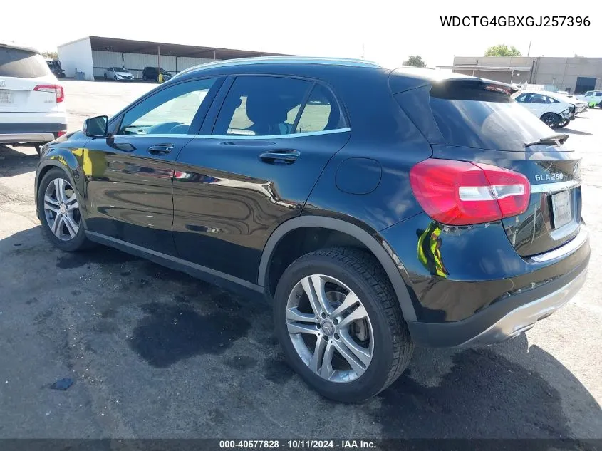 2016 Mercedes-Benz Gla 250 4Matic VIN: WDCTG4GBXGJ257396 Lot: 40577828