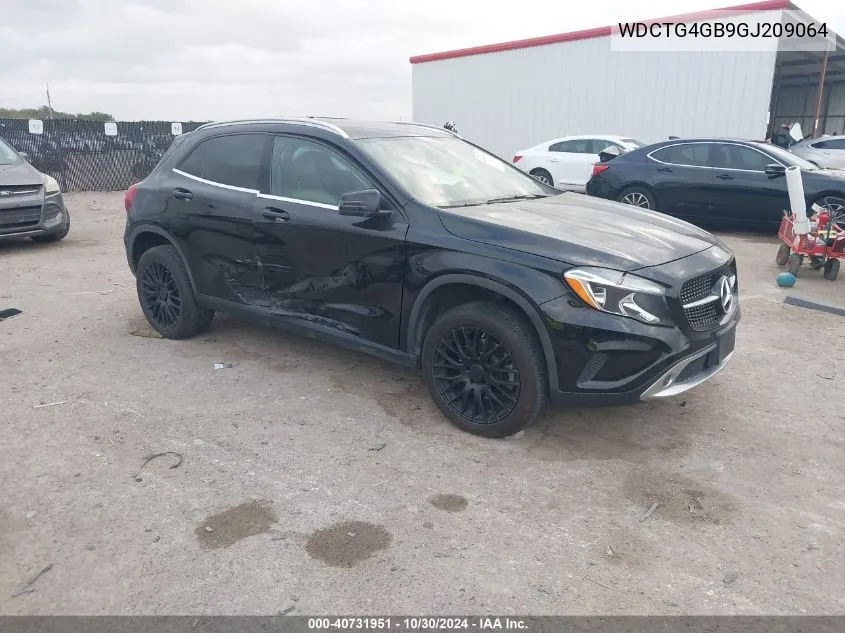 2016 Mercedes-Benz Gla 250 4Matic VIN: WDCTG4GB9GJ209064 Lot: 40731951