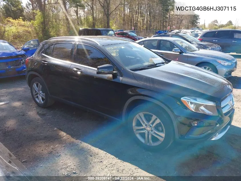 WDCTG4GB6HJ307115 2017 Mercedes-Benz Gla 250 4Matic