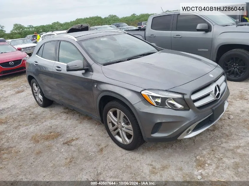 2017 Mercedes-Benz Gla 250 4Matic VIN: WDCTG4GB1HJ286044 Lot: 40507644