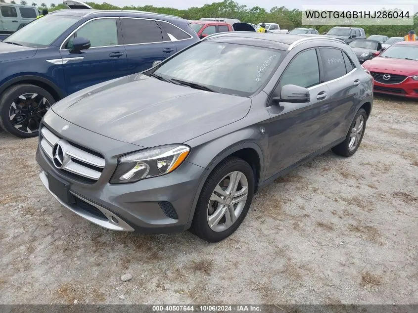 2017 Mercedes-Benz Gla 250 4Matic VIN: WDCTG4GB1HJ286044 Lot: 40507644