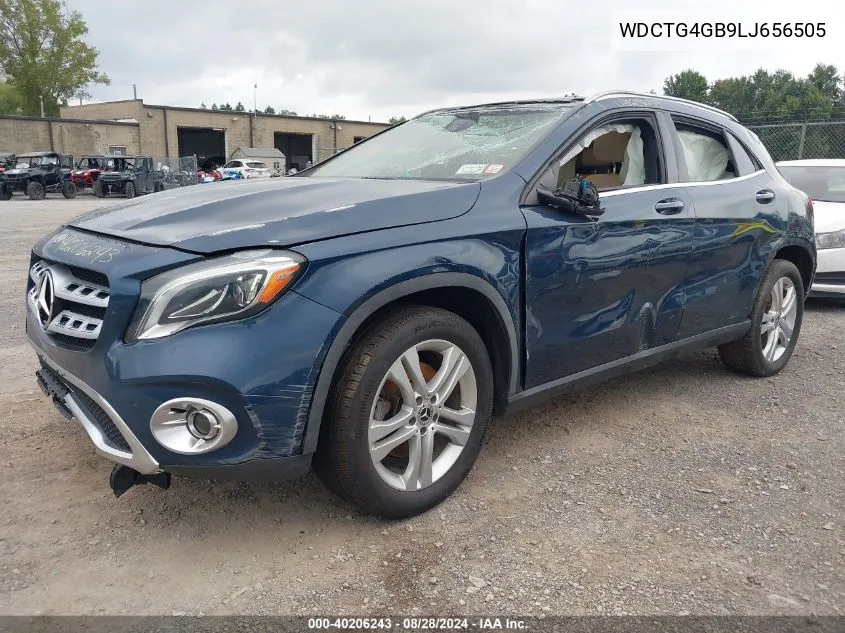 2020 Mercedes-Benz Gla 250 4Matic VIN: WDCTG4GB9LJ656505 Lot: 40206243