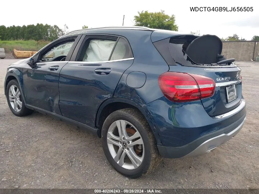 2020 Mercedes-Benz Gla 250 4Matic VIN: WDCTG4GB9LJ656505 Lot: 40206243