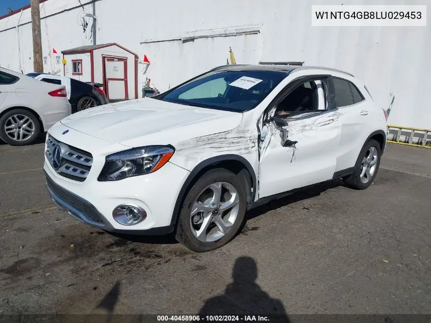 2020 Mercedes-Benz Gla 250 4Matic VIN: W1NTG4GB8LU029453 Lot: 40458906