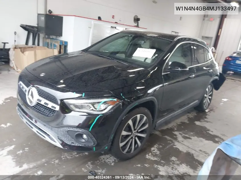 2021 Mercedes-Benz Gla 250 VIN: W1N4N4GB4MJ133497 Lot: 40324361