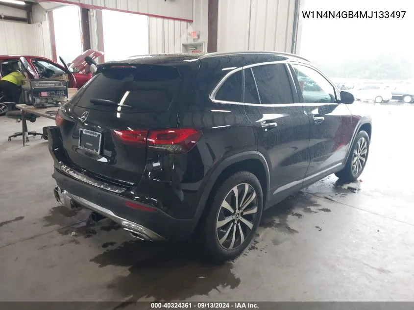 2021 Mercedes-Benz Gla 250 VIN: W1N4N4GB4MJ133497 Lot: 40324361