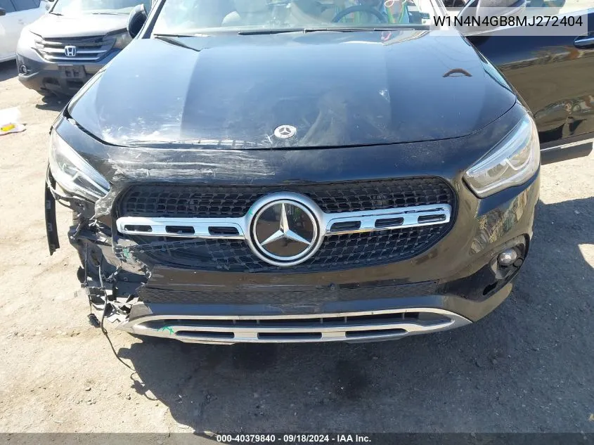 2021 Mercedes-Benz Gla 250 VIN: W1N4N4GB8MJ272404 Lot: 40379840