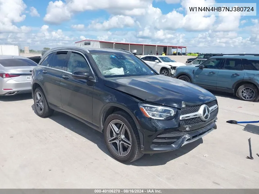 2022 Mercedes-Benz Gla 250 250 4Matic VIN: W1N4N4HB7NJ380724 Lot: 40106270