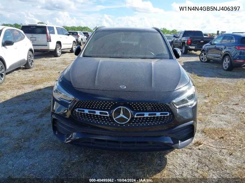 2022 Mercedes-Benz Gla 250 VIN: W1N4N4GB5NJ406397 Lot: 40495562