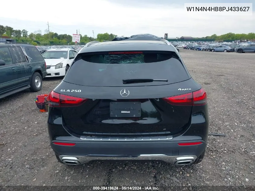 2023 Mercedes-Benz Gla 250 4Matic VIN: W1N4N4HB8PJ433627 Lot: 39419624