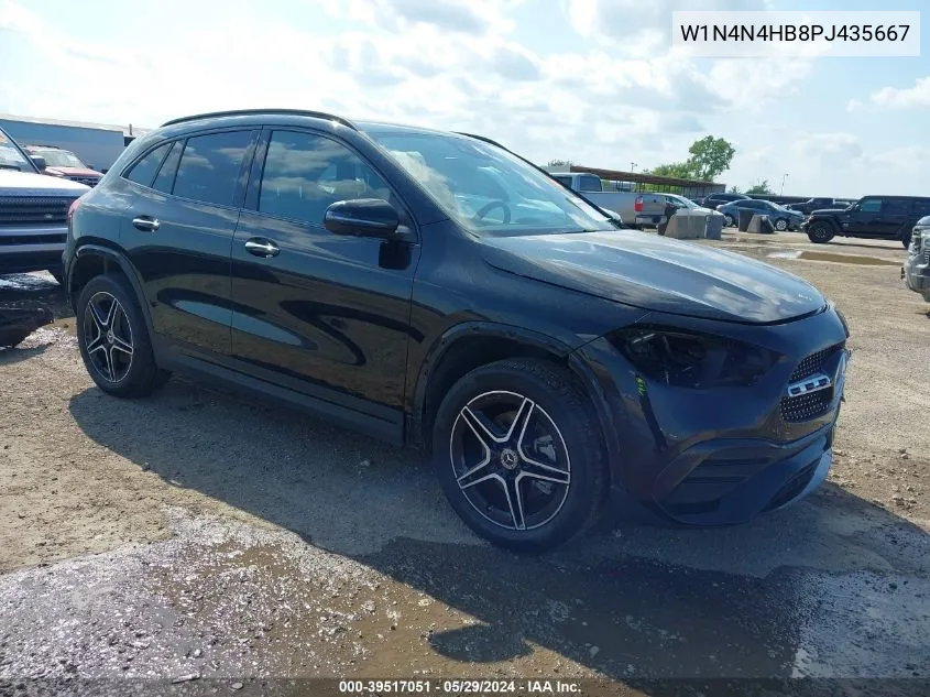 2023 Mercedes-Benz Gla 250 4Matic VIN: W1N4N4HB8PJ435667 Lot: 39517051