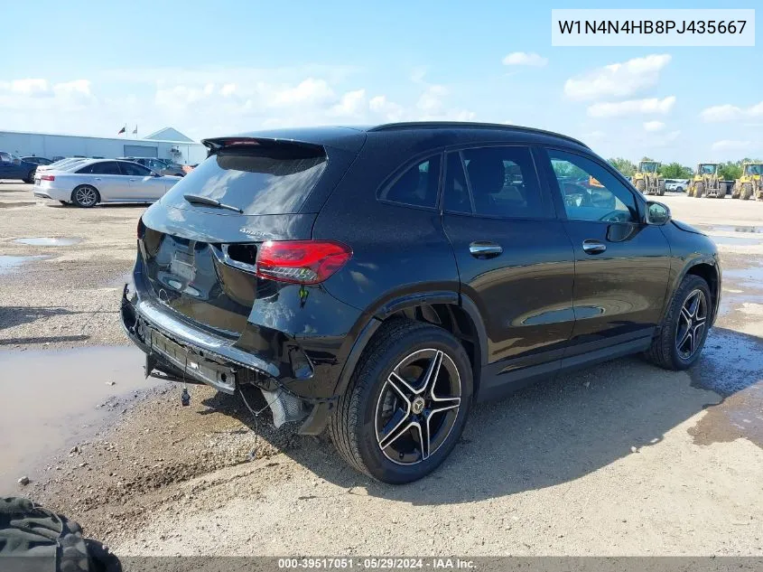 2023 Mercedes-Benz Gla 250 4Matic VIN: W1N4N4HB8PJ435667 Lot: 39517051