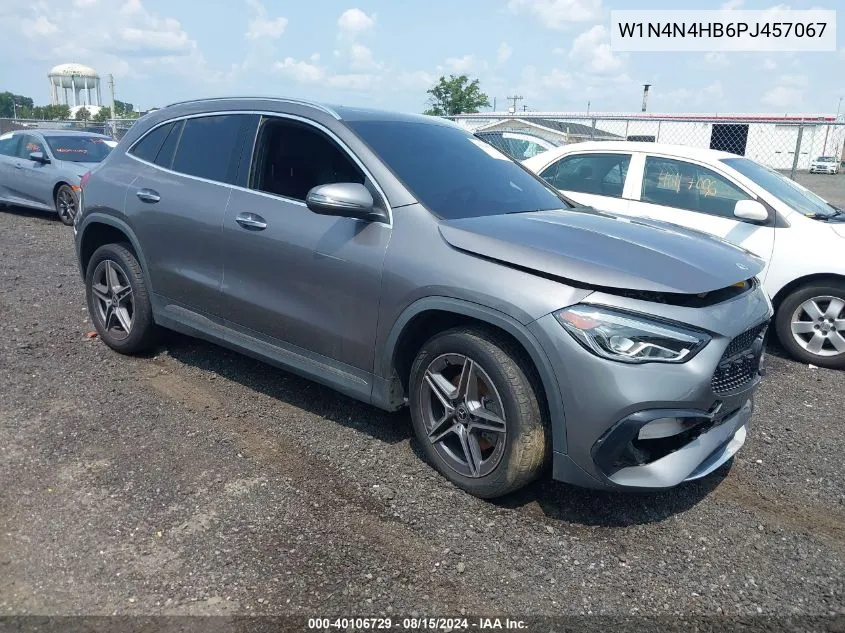 2023 Mercedes-Benz Gla 250 4Matic VIN: W1N4N4HB6PJ457067 Lot: 40106729