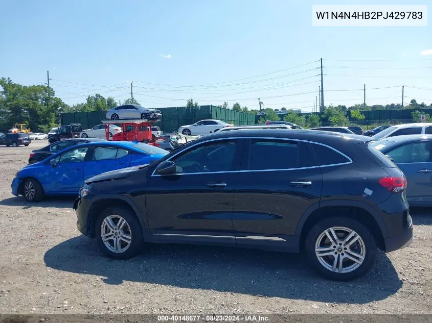 2023 Mercedes-Benz Gla 250 4Matic VIN: W1N4N4HB2PJ429783 Lot: 40148677