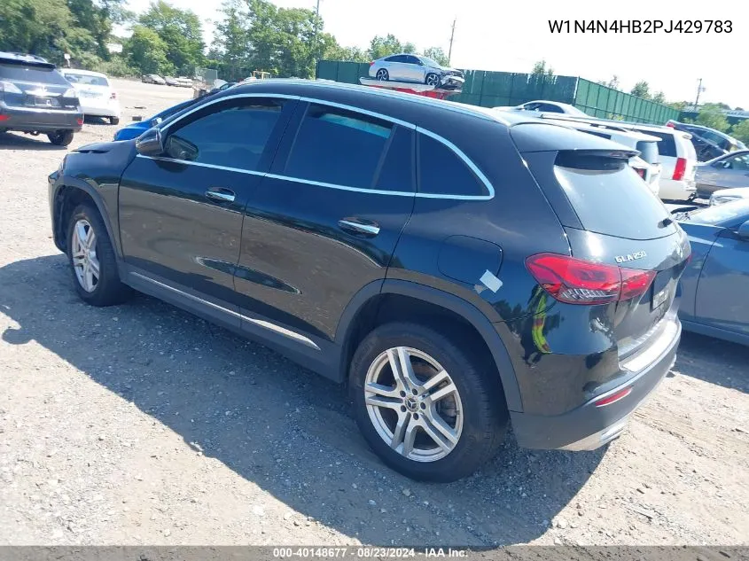 2023 Mercedes-Benz Gla 250 4Matic VIN: W1N4N4HB2PJ429783 Lot: 40148677