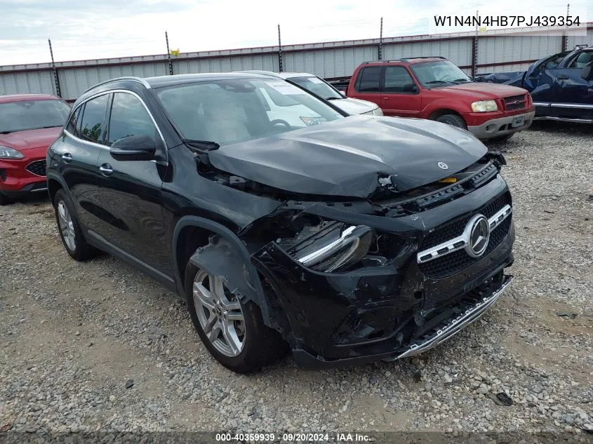 2023 Mercedes-Benz Gla 250 4Matic VIN: W1N4N4HB7PJ439354 Lot: 40359939