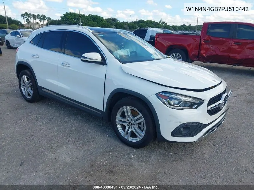 2023 Mercedes-Benz Gla 250 VIN: W1N4N4GB7PJ510442 Lot: 40398491