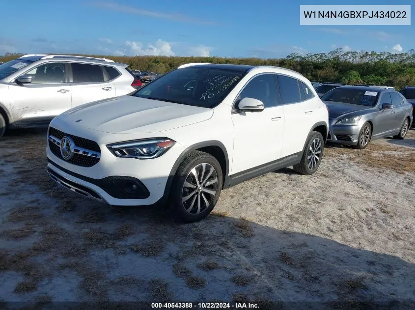 2023 Mercedes-Benz Gla 250 VIN: W1N4N4GBXPJ434022 Lot: 40543388