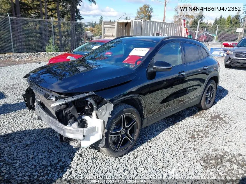 2023 Mercedes-Benz Gla 250 4Matic VIN: W1N4N4HB6PJ472362 Lot: 40612553