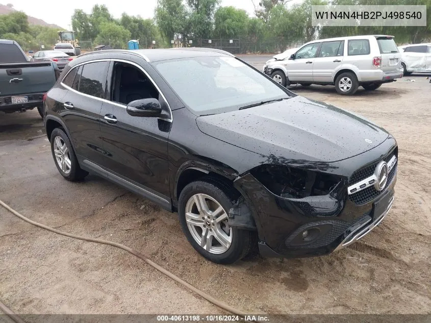 2023 Mercedes-Benz Gla 250 4Matic VIN: W1N4N4HB2PJ498540 Lot: 40613198