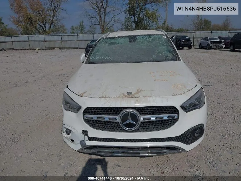 2023 Mercedes-Benz Gla 250 4Matic VIN: W1N4N4HB8PJ516636 Lot: 40741446