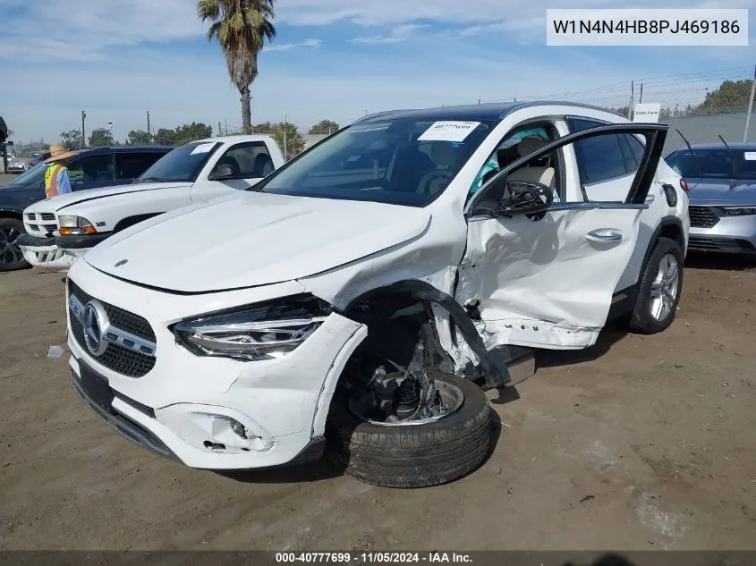 2023 Mercedes-Benz Gla 250 4Matic VIN: W1N4N4HB8PJ469186 Lot: 40777699