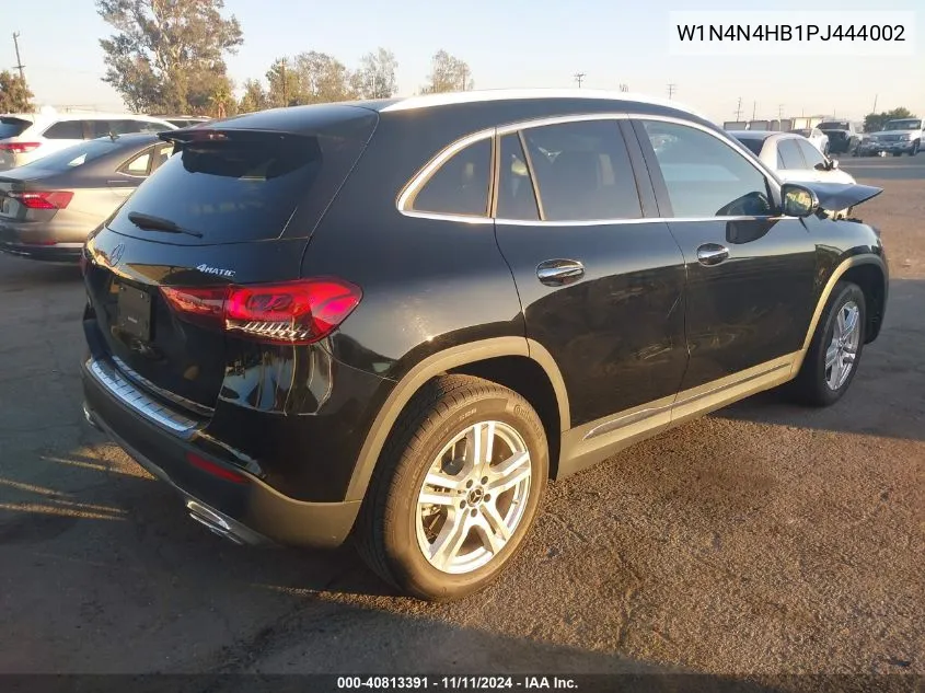 2023 Mercedes-Benz Gla 250 4Matic VIN: W1N4N4HB1PJ444002 Lot: 40813391