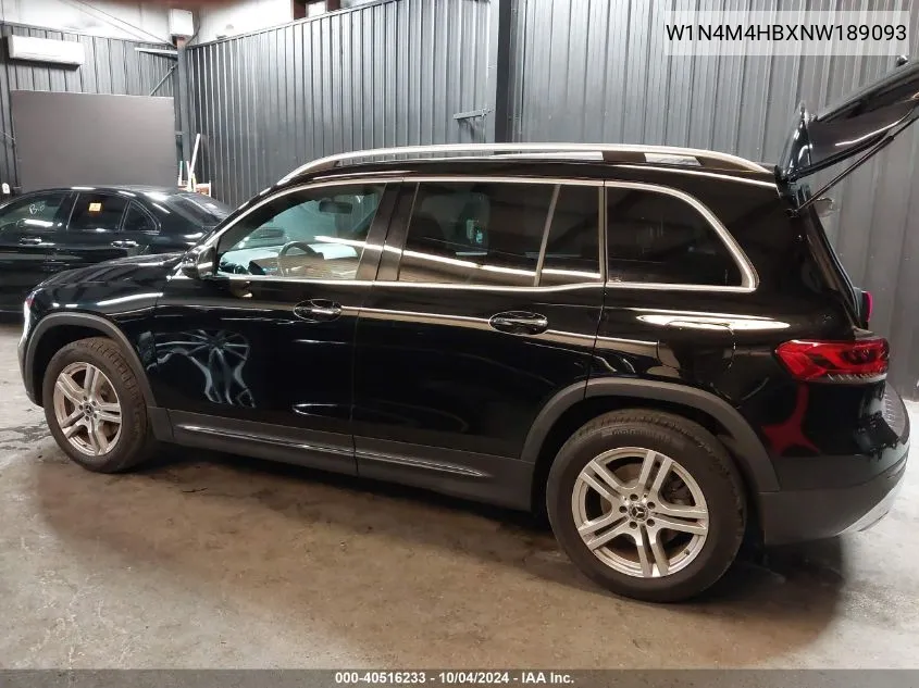 2022 Mercedes-Benz Glb 250 4Matic VIN: W1N4M4HBXNW189093 Lot: 40516233