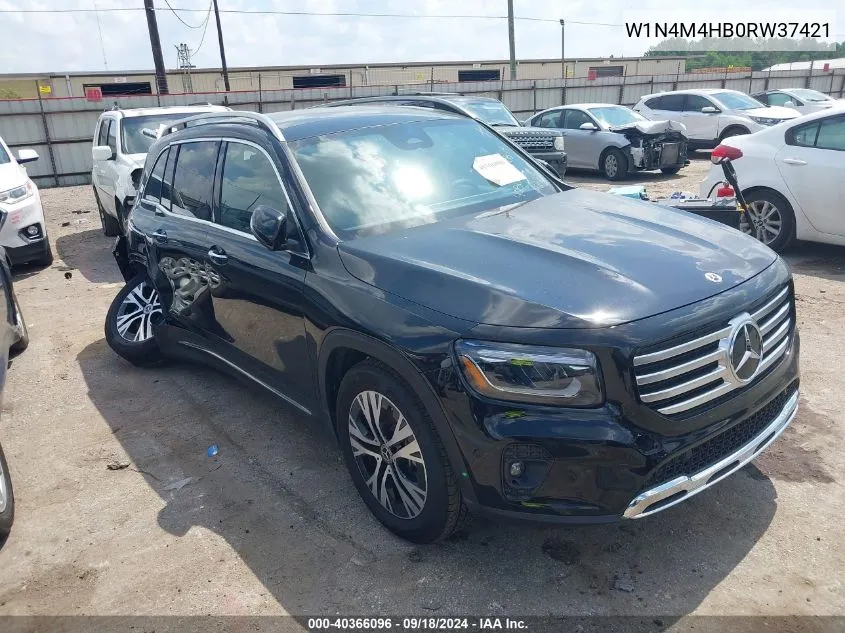 2024 Mercedes-Benz Glb 250 250 4Matic VIN: W1N4M4HB0RW37421 Lot: 40366096