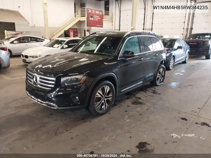 2024 Mercedes-Benz Glb 250 4Matic VIN: W1N4M4HB5RW344235 Lot: 40706791