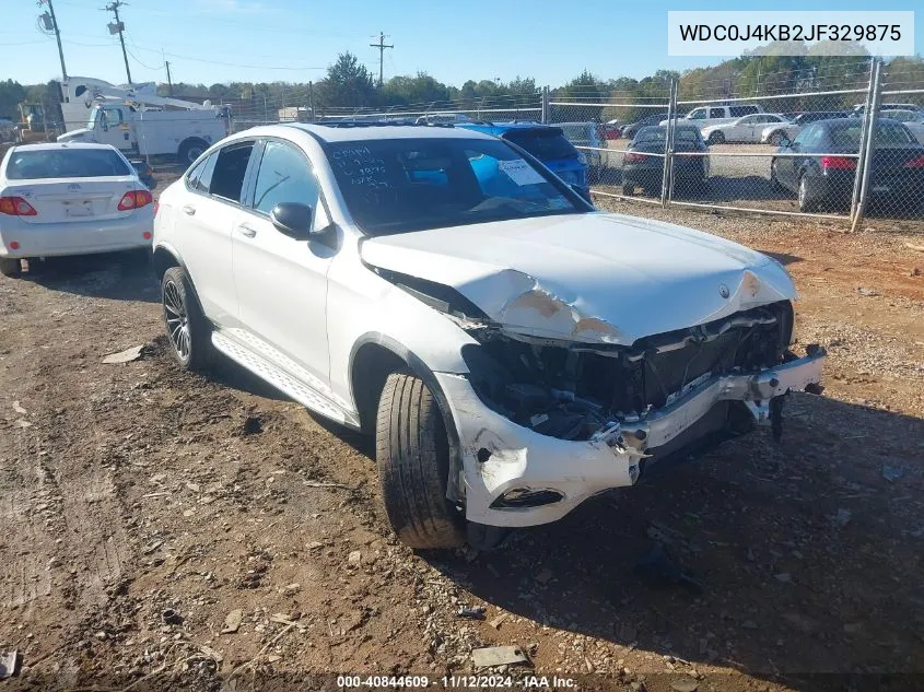 2018 Mercedes-Benz Glc 300 Coupe 4Matic VIN: WDC0J4KB2JF329875 Lot: 40844609