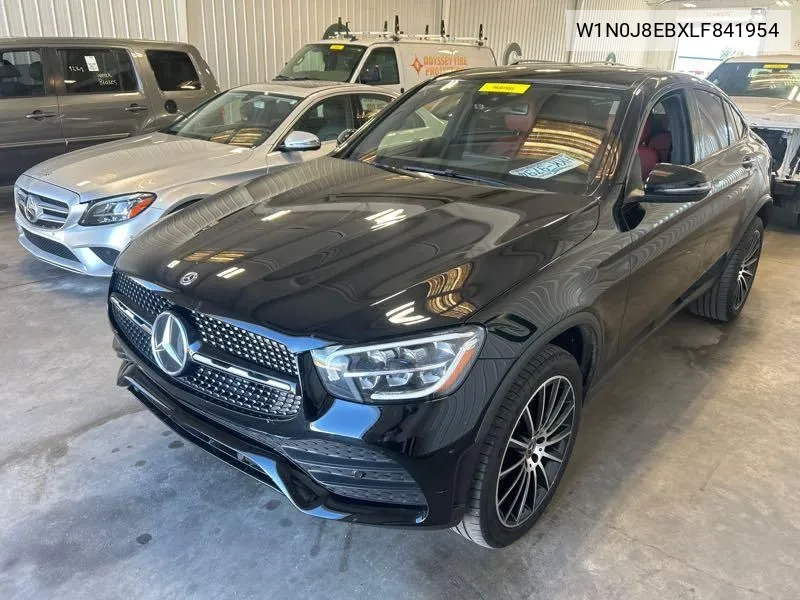 2020 Mercedes-Benz Glc Coupe 300 4Matic VIN: W1N0J8EBXLF841954 Lot: 40555949