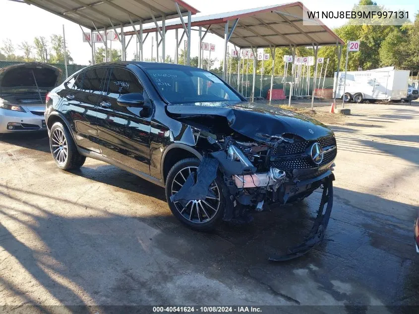 2021 Mercedes-Benz Glc Coupe 300 4Matic VIN: W1N0J8EB9MF997131 Lot: 40541624