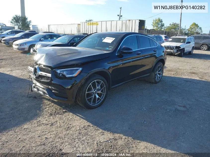 2023 Mercedes-Benz Glc 300 4Matic Coupe VIN: W1N0J8EBXPG140282 Lot: 40559118