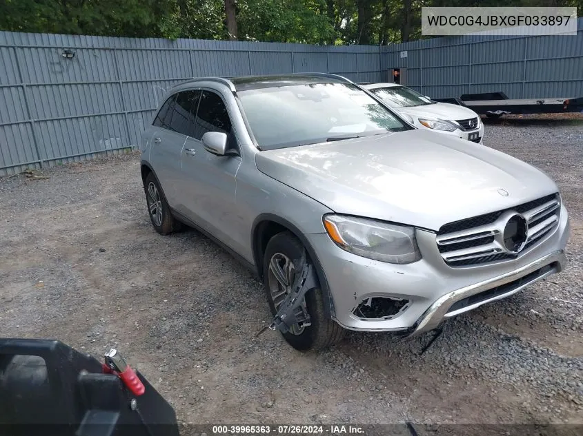 2016 Mercedes-Benz Glc 300 VIN: WDC0G4JBXGF033897 Lot: 39965363